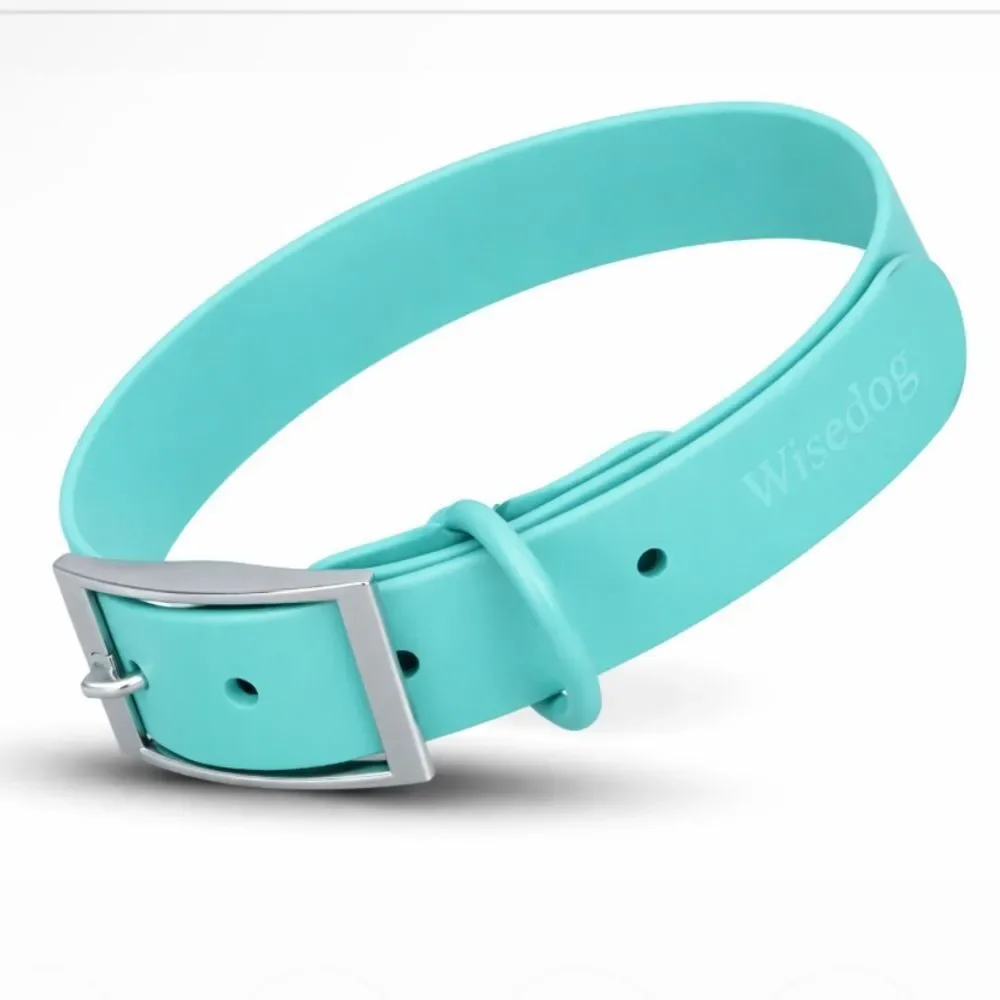 Wisedog Waterproof Dog Collar NWT Mint Green